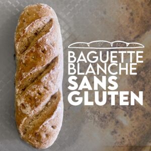 Baguette blanche sans gluten
